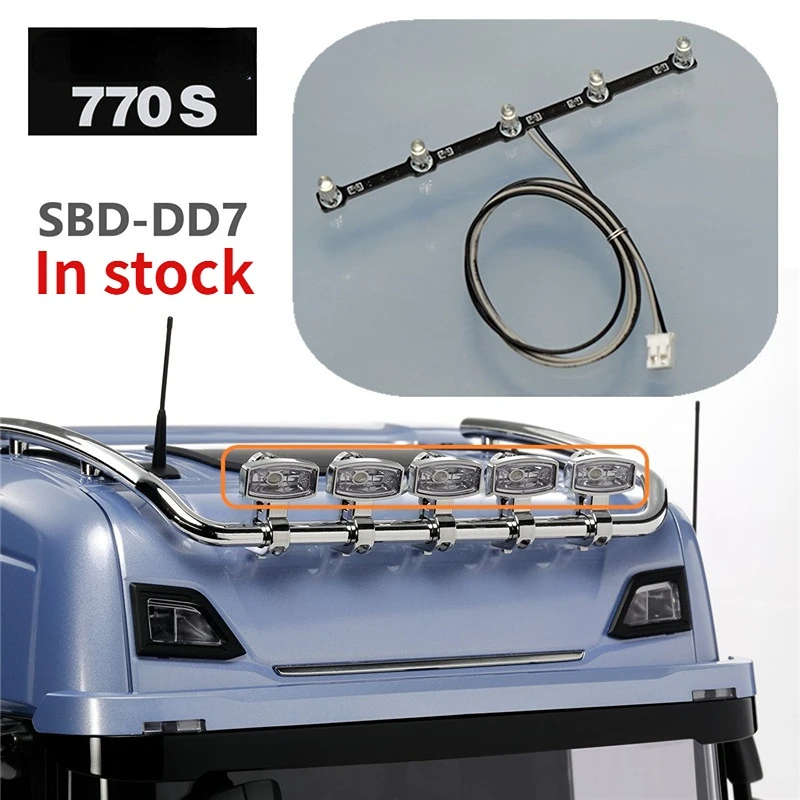 RC LED 1/14  770S 6×4 56368 Roof Spotlight PCB TAMIYA Model Toy Gift for Children