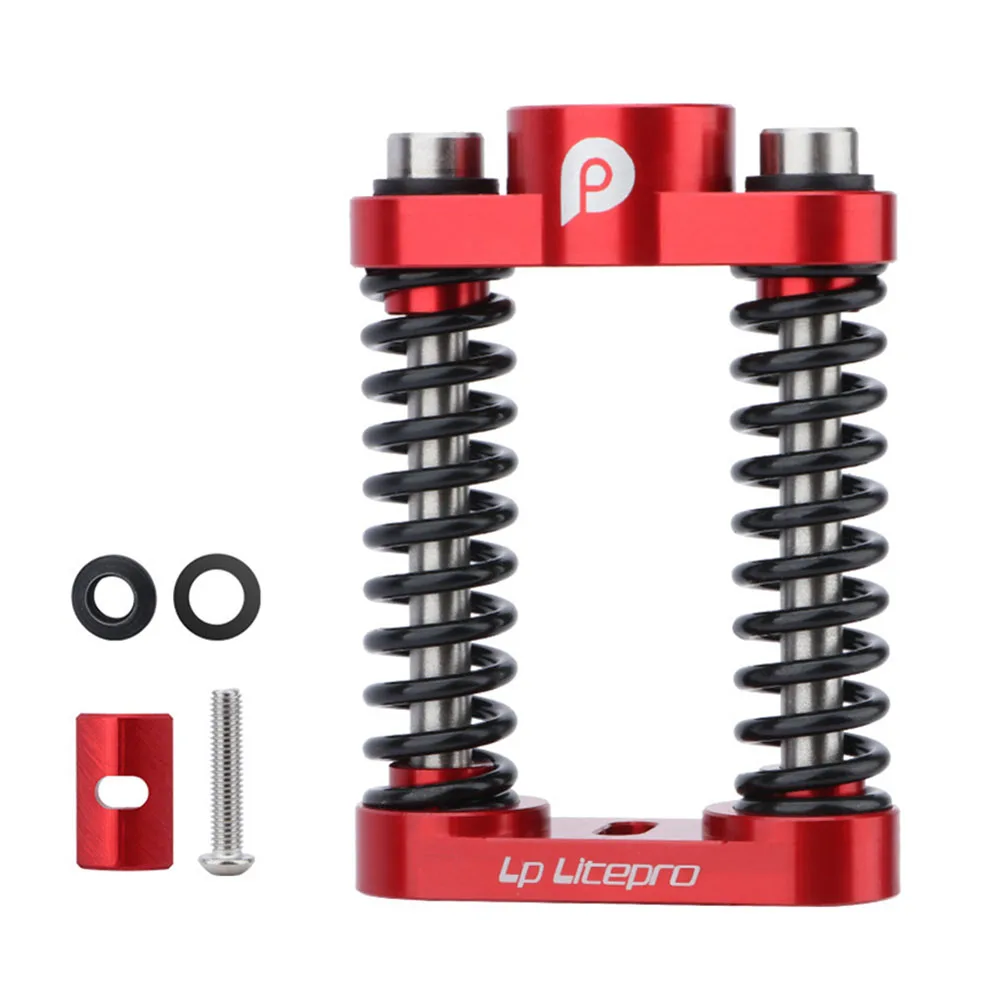 

Shock Spring Shock Absorber Comfortable Dual For Birdy 2 3 Front Suspension Lightweight CNC Precision Machining
