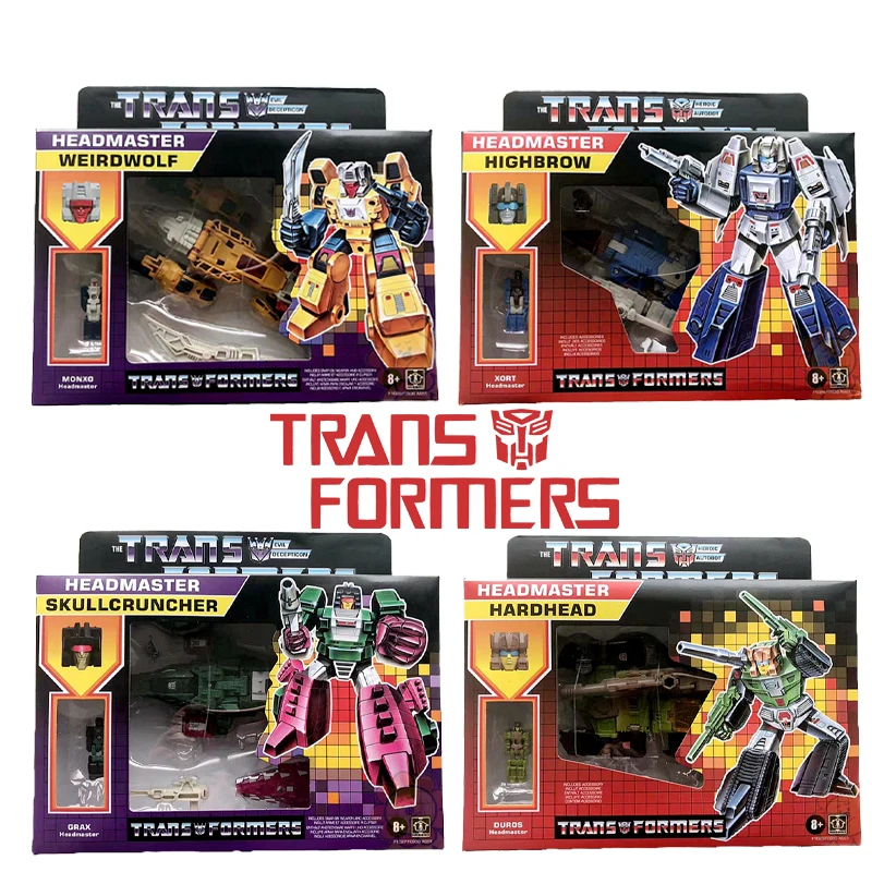 Фигурка героя Hasbro Трансформеры серии Headmasters Highbrow Hardhead Weirdwolf, пластиковая фигурка, игрушка в подарок Фигурка героя Hasbro Трансформеры серии Headmasters Highbrow Hardhead Weirdwolf, пластиковая фигурка, игрушка в подарок