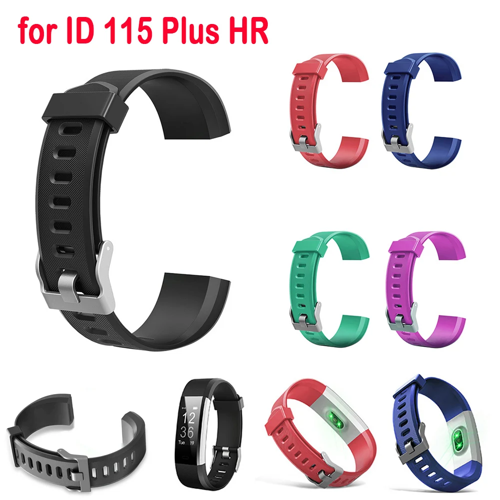 2/1pcs Smart Watch Strap for ID 115 Plus HR Replacement Watchband Bracelet Band Wrist Band Accessories Watchband Accessory