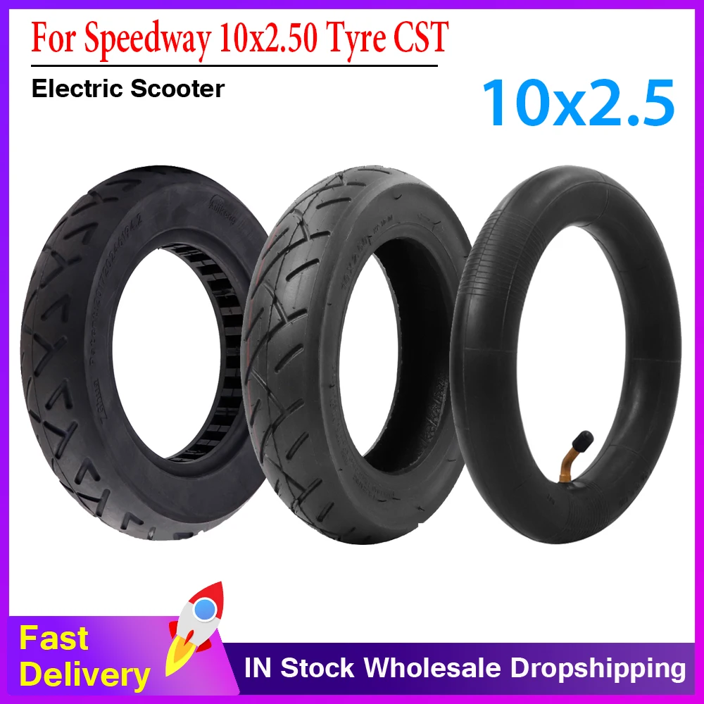 

Durable Tire for Speedway 10x2.50 CST 10*2.50 Electric Scooter Inner Tube Outer Tube or Soild tire Smart Explosion-proof Tires