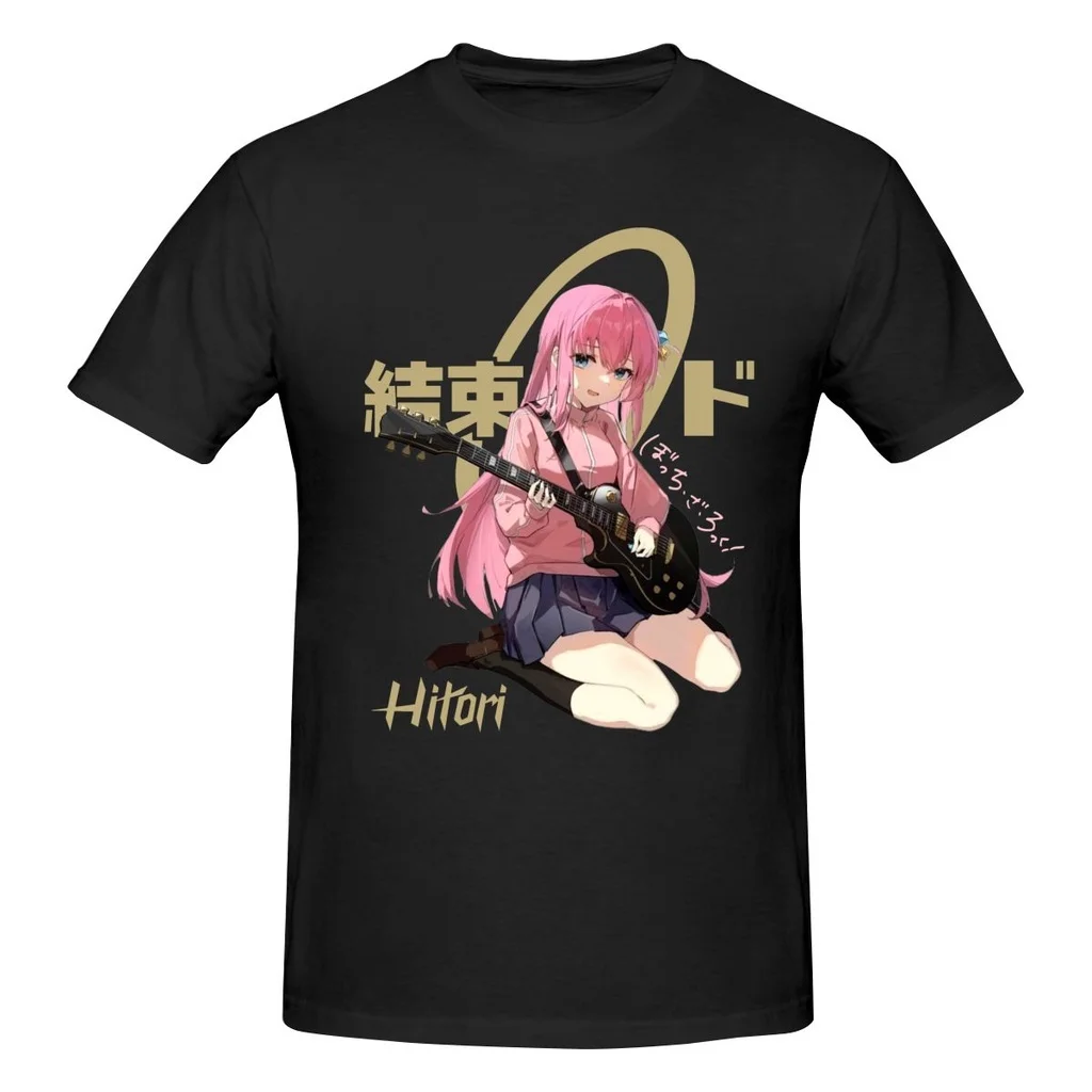 

Hitori Kessoku Band Bocchi The Rock T Shirt O-neck Cotton Short Sleeve Men