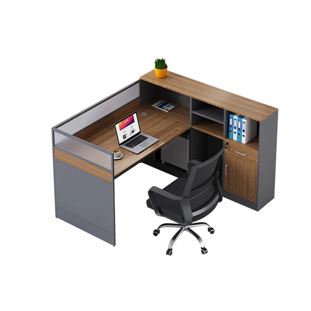 

Office Table Clerk Office Furniture Combination Single Person Applicable to Large and Small Companies