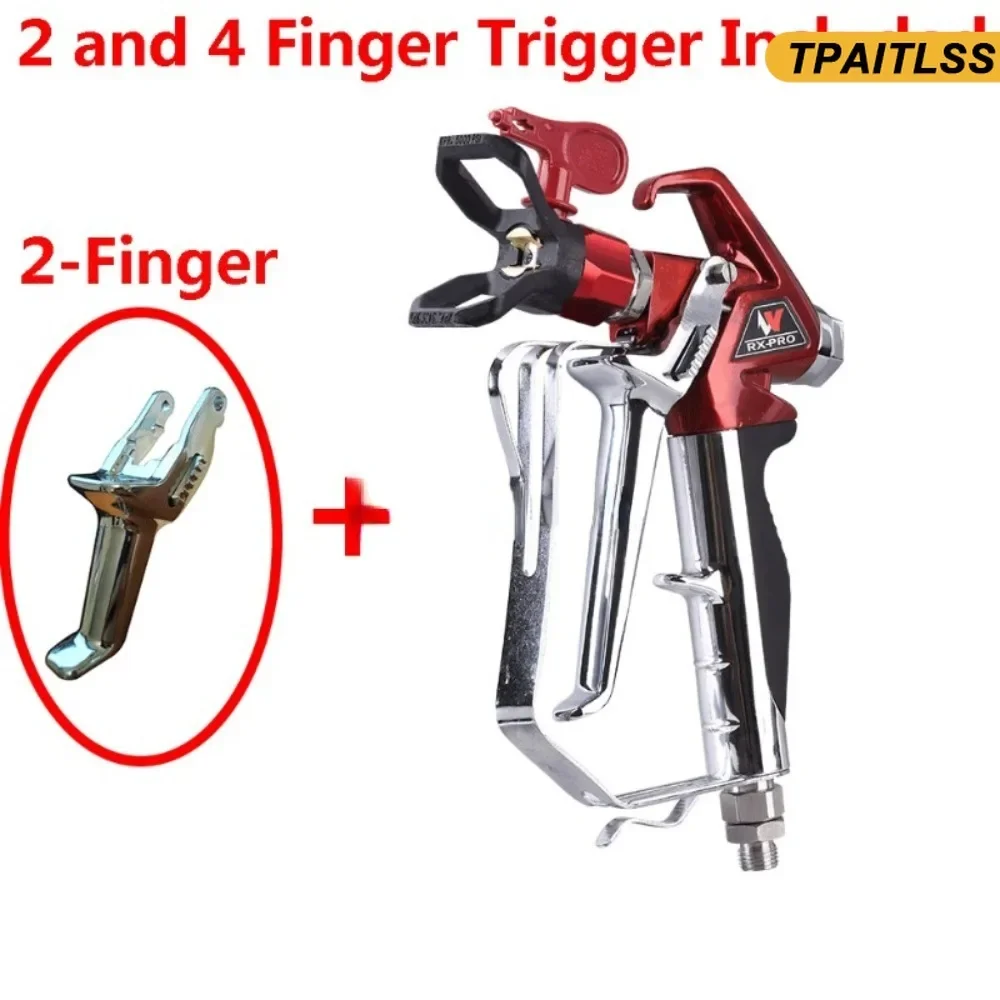 Пистолет-распылитель краски без воздуха RX-Pro серии Red 538020 с наконечником 517 и