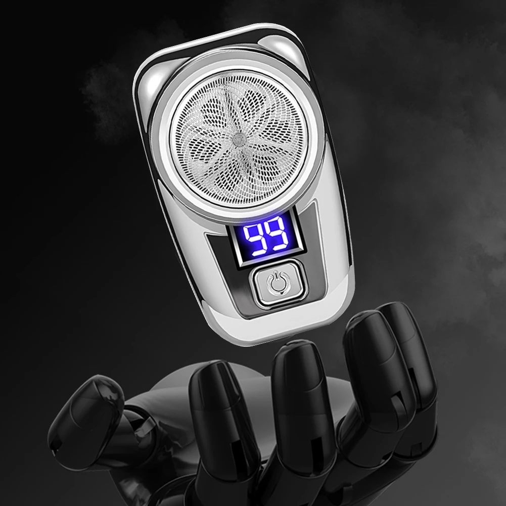 

Mini Electric Shaver USB Rechargeable Portable Beard Shaving Machine Low Noise Waterproof Razors for Home Hotel