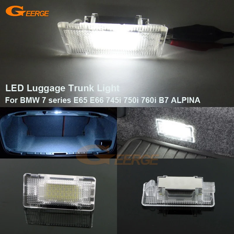 

For BMW 7 series E65 E66 745i 750i 760i B7 ALPINA 2002-2008 Excellent bright LED Luggage Trunk Light Lamp Interior No Error
