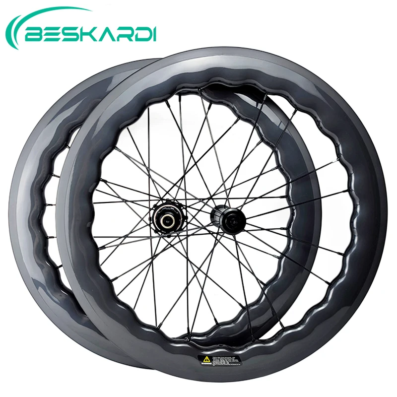 Складной велосипед пилообразные Углеродные колеса 20 дюймов 451 R13 R24 11 скоростных