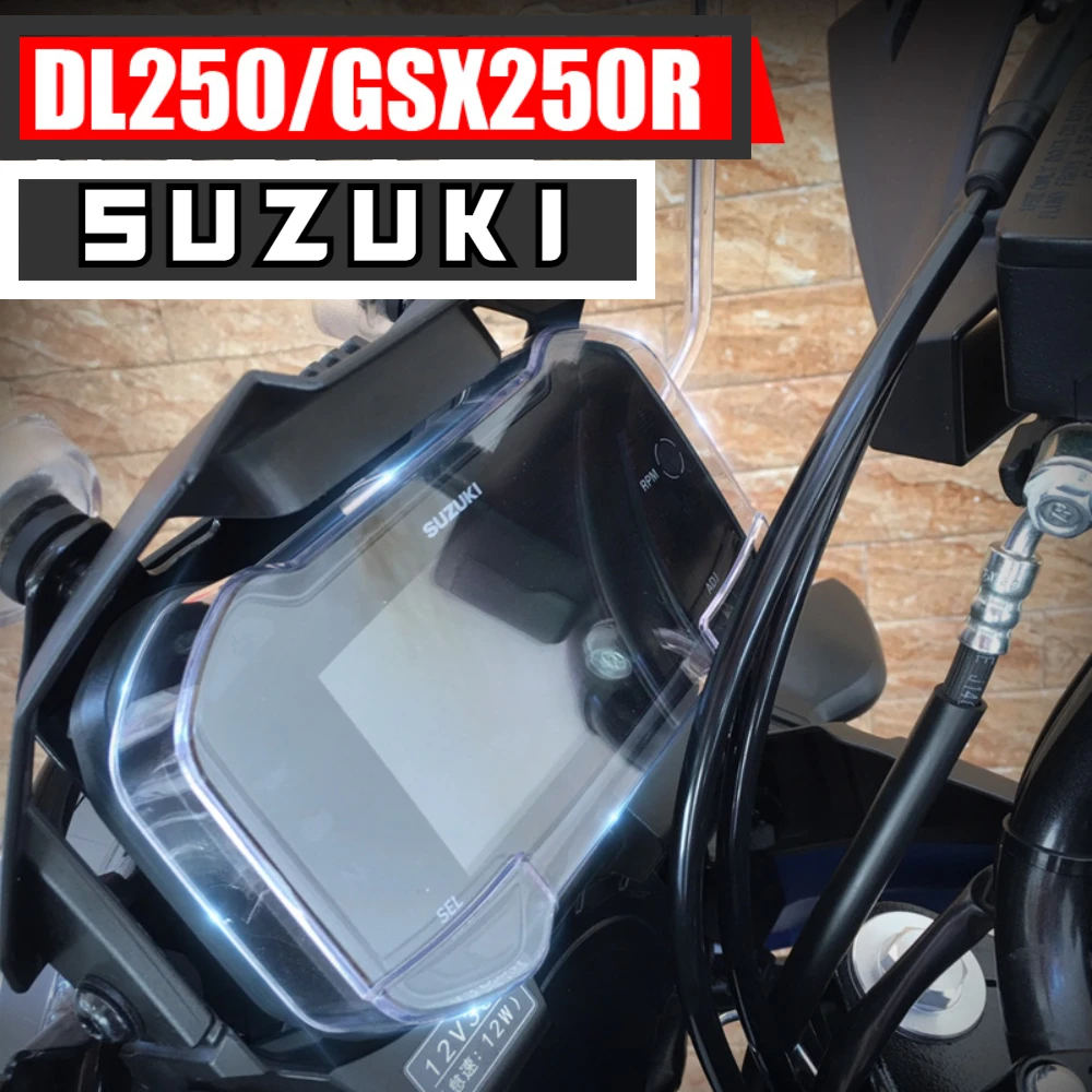 

Для SUZUKI GSX250R DL250 Водонепроницаемая Крышка для инструментов защитный экран Чехол XCR300 крышка инструмента защитные детали