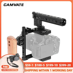Крепление для камеры CAMVATE для Canon 60D70D7D Mark II5DSR5DSNikon D7000D7100,D7200,D300S,D610A99A58 a7A7IIGH5GH4GH3GH2