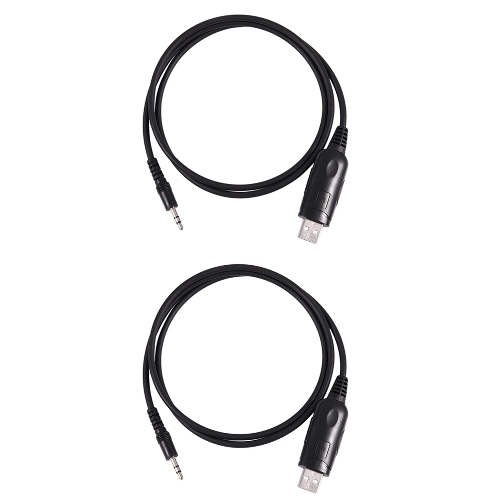 

2Pcs 3.5mm USB Programming Cable OPC-478U ICOM IC-F11 IC-F11S IC-2200H IC-2720H