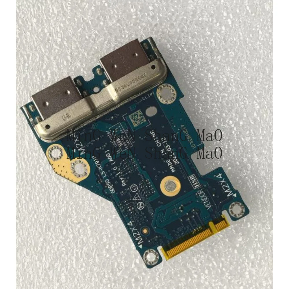 Фото НОВАЯ оригинальная плата USB-интерфейса для ноутбука Dell Alienware M15 R6 GDP50 LS-K791P 0730VK 730VK №1
