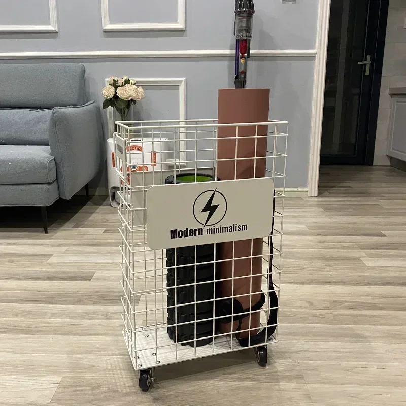 Горячая Распродажа большая емкость рабочая корзина железная полка ракетка