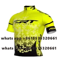 frt 2022 summer bicycle team quick dry cycling jersey maillot mens mtb speed racing short sleeve shirt ciclismo bike clothing