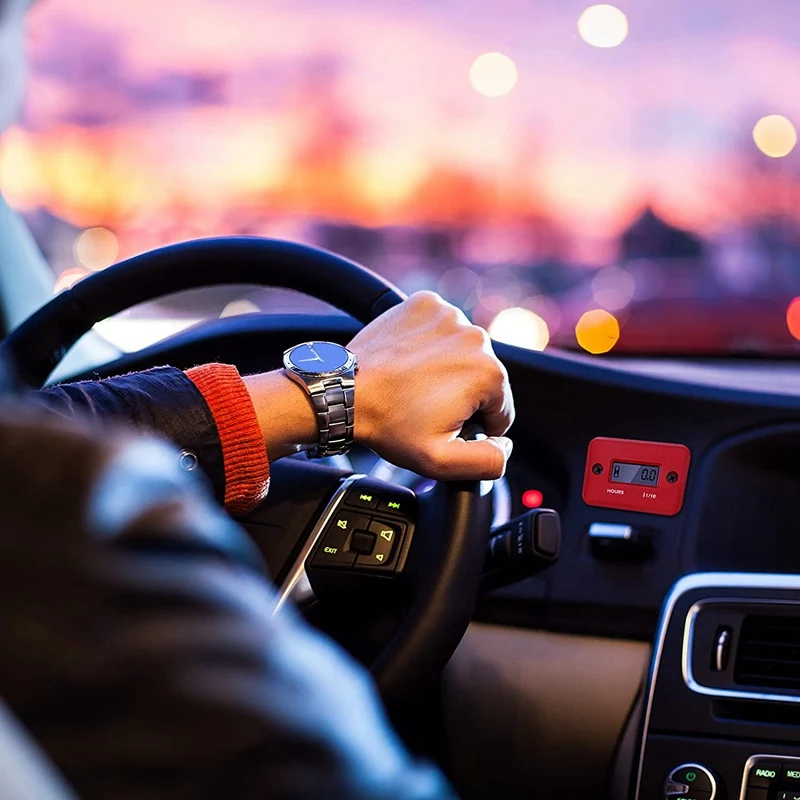 Индуктивный счетчик часов для газовой лампы внедорожного велосипеда мотоцикла