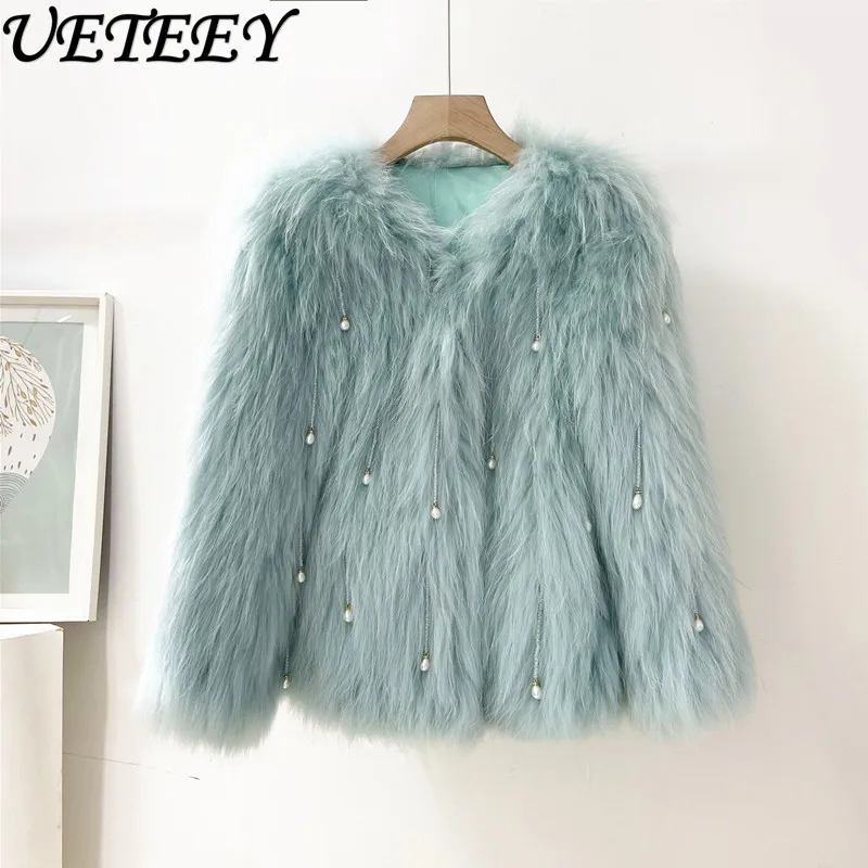 Рисунок 6 - Женское короткое пальто из искусственного лисьего меха