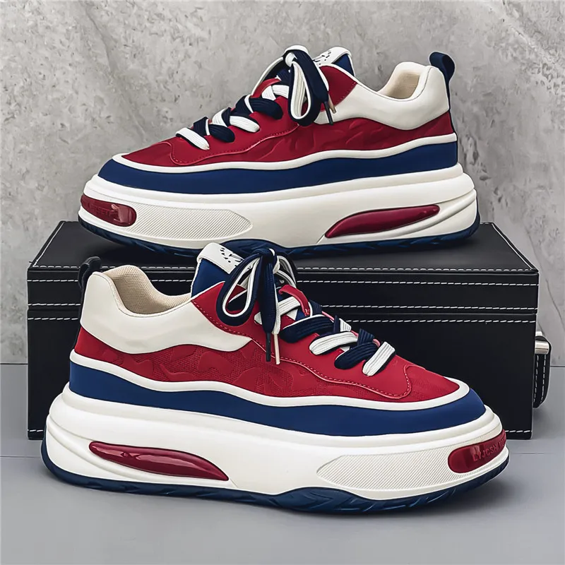 Кроссовки Sprin мужские на толстой подошве Повседневная Удобная спортивная обувь