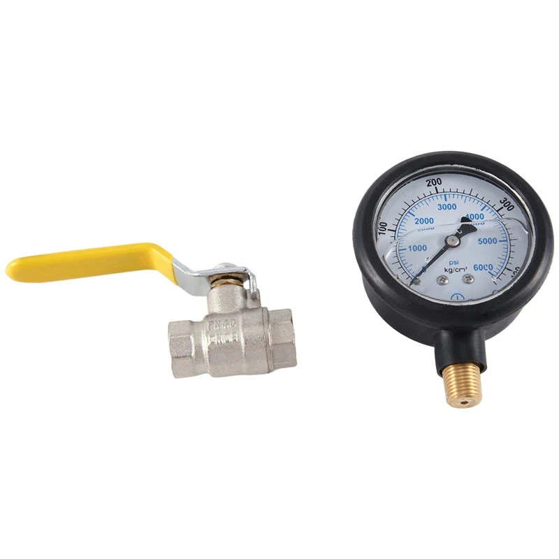 Набор инструментов для тестирования HPOP двигателя с манометром VT365 автомобильные