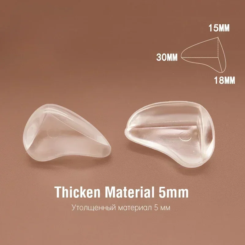 4 шт. силиконовые защитные накладки на углы стола для детской безопасности