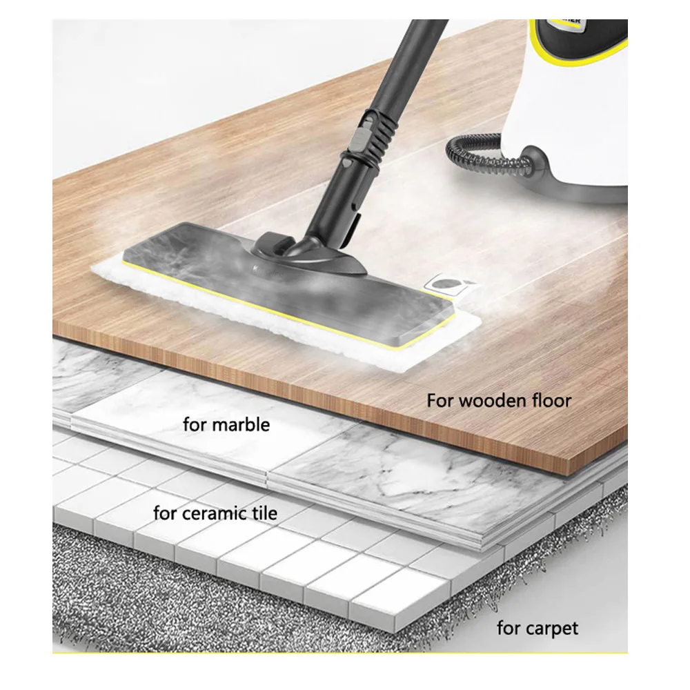Фото Насадка для пароочистителя Karcher Easy Fix (SC1, SC2, SC3, SC4, SC5) и высококачественная салфетка из микрофибры для пола №5