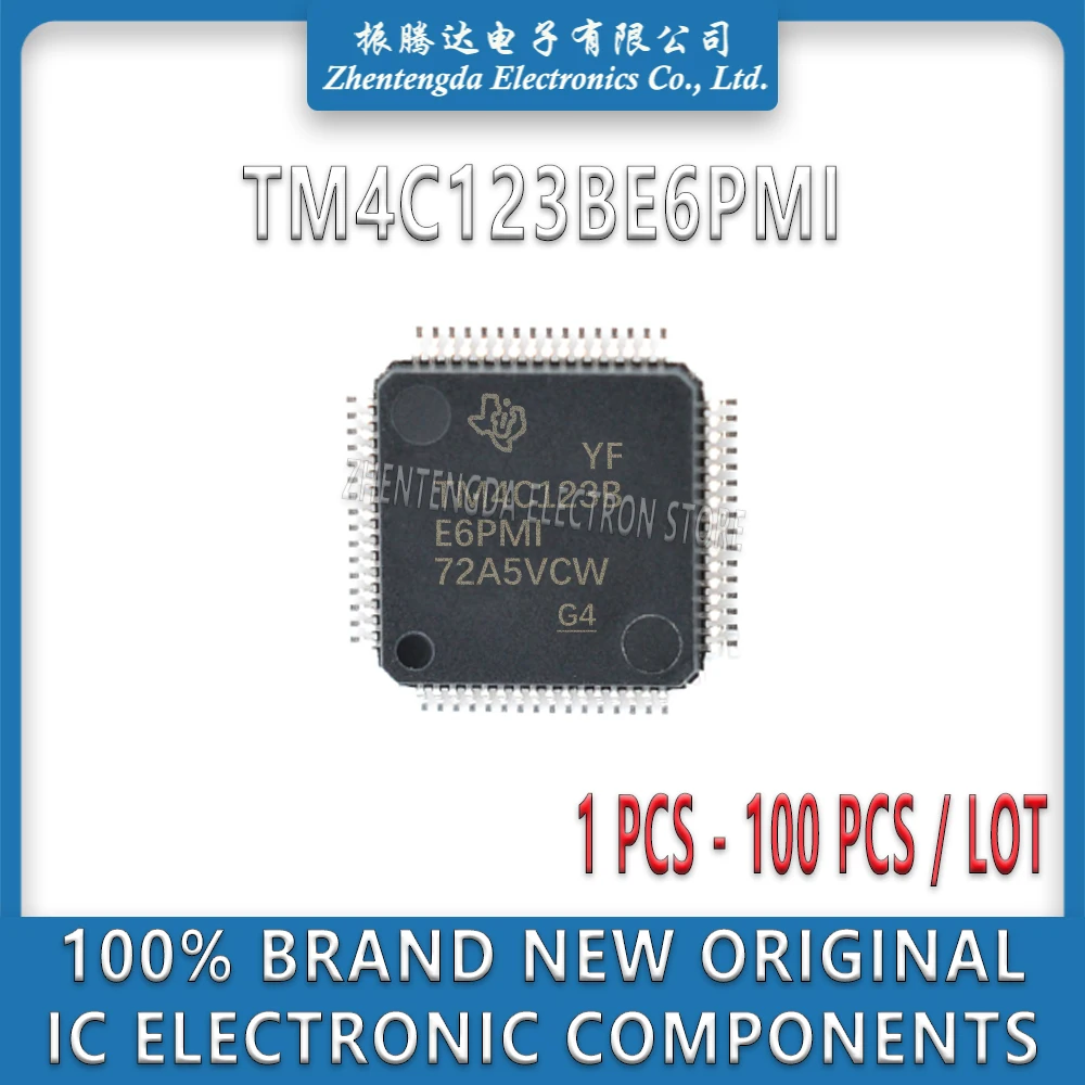 TM4C123BE6PMI TM4C123BE6 TM4C123 TM4C IC MCU Chip LQFP-64