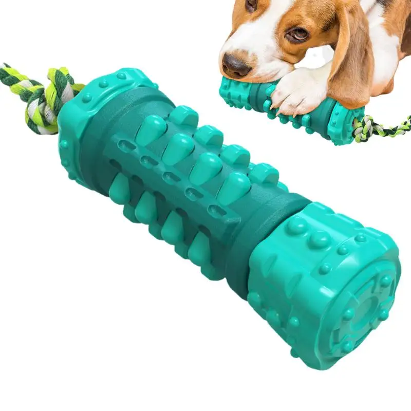 

Squeaker Dog Toy Portable Squeaky Pet Toys Dog Biting Toys Reusable Flexible Aggressive Chewers Dog Bone Toys Teeth Grinding