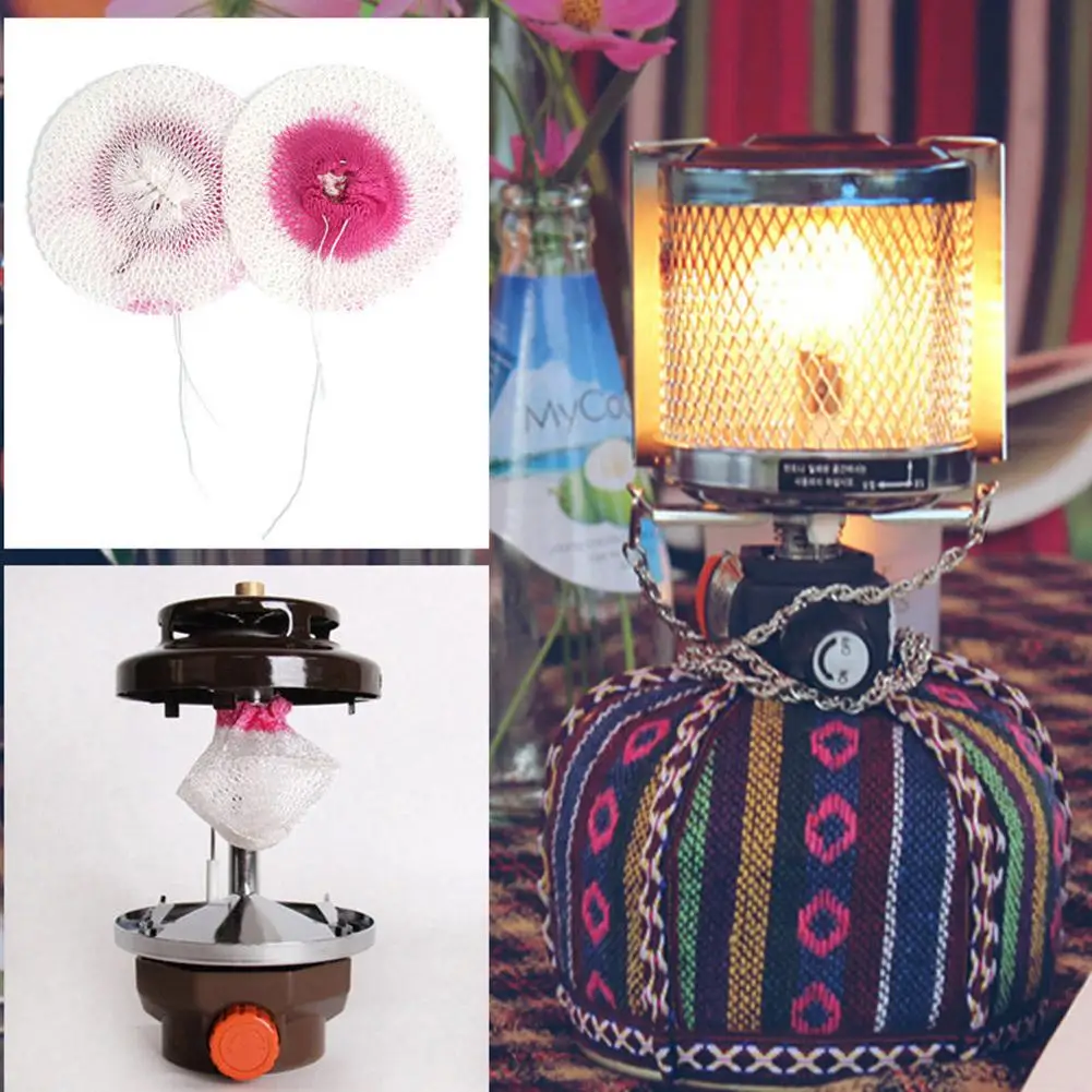 10 шт. марлевая сетка ковры для газовых фонарей кемпинга нерадиоактивные кожухи