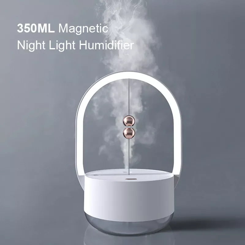 

NEW2023 350ML Humidifier Home USB Rechargeable Wireless Portable Humidifiers Air Mist Maker Purification Diffuser Humidificador