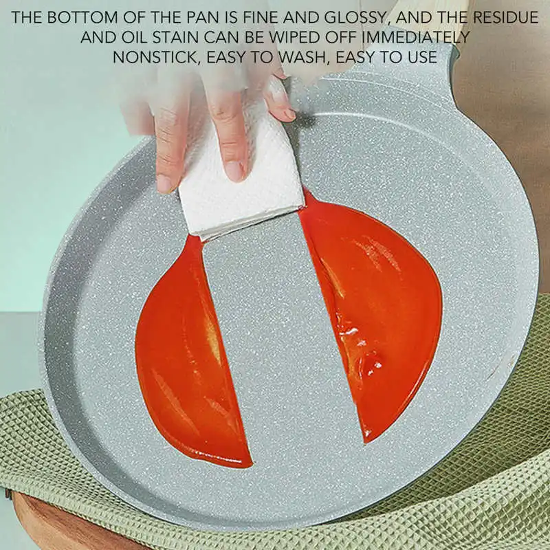 

Сковорода антипригарная из алюминиевого сплава, с эргономичной ручкой