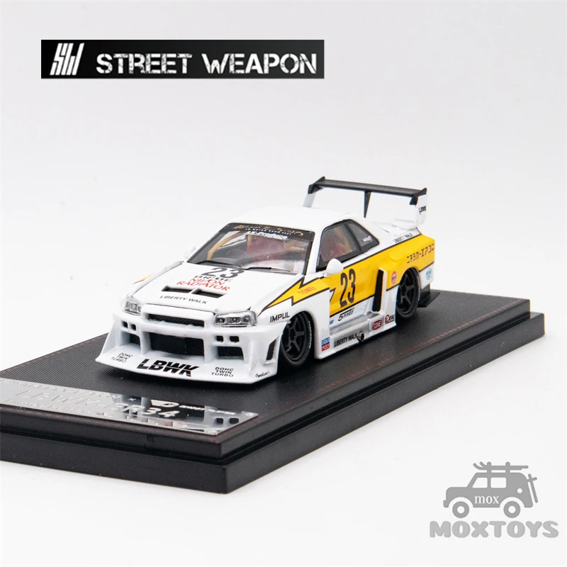 SW 1:64 LBWK ER34 Frash #23 литая модель автомобиля