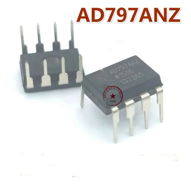2 шт. оригинальный новый топ HiFi AD797ANZ AD797 ANZ DIP-8 Одиночный усилитель для ES9018 ES9028PRO ES9038PRO DAC,