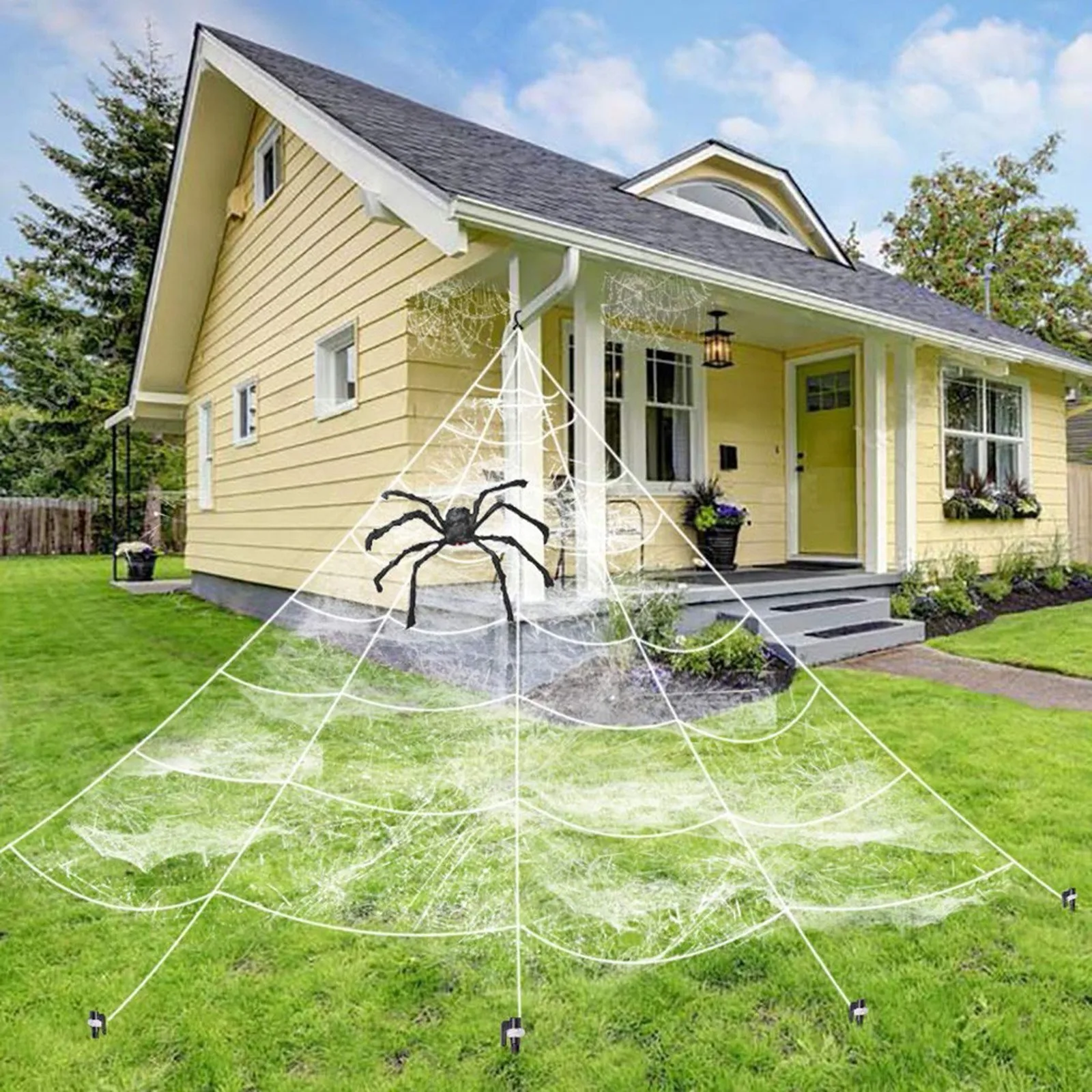 

Halloween Hairy House Decoration Party Decor Prop Giant Home Decor