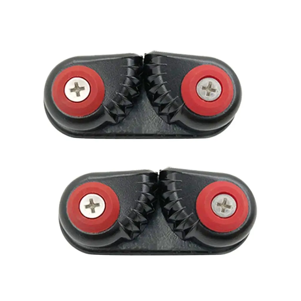 

4pcs Aluminum Ball Bearing Sailboat Cam Cleat Marine Hardwares 15