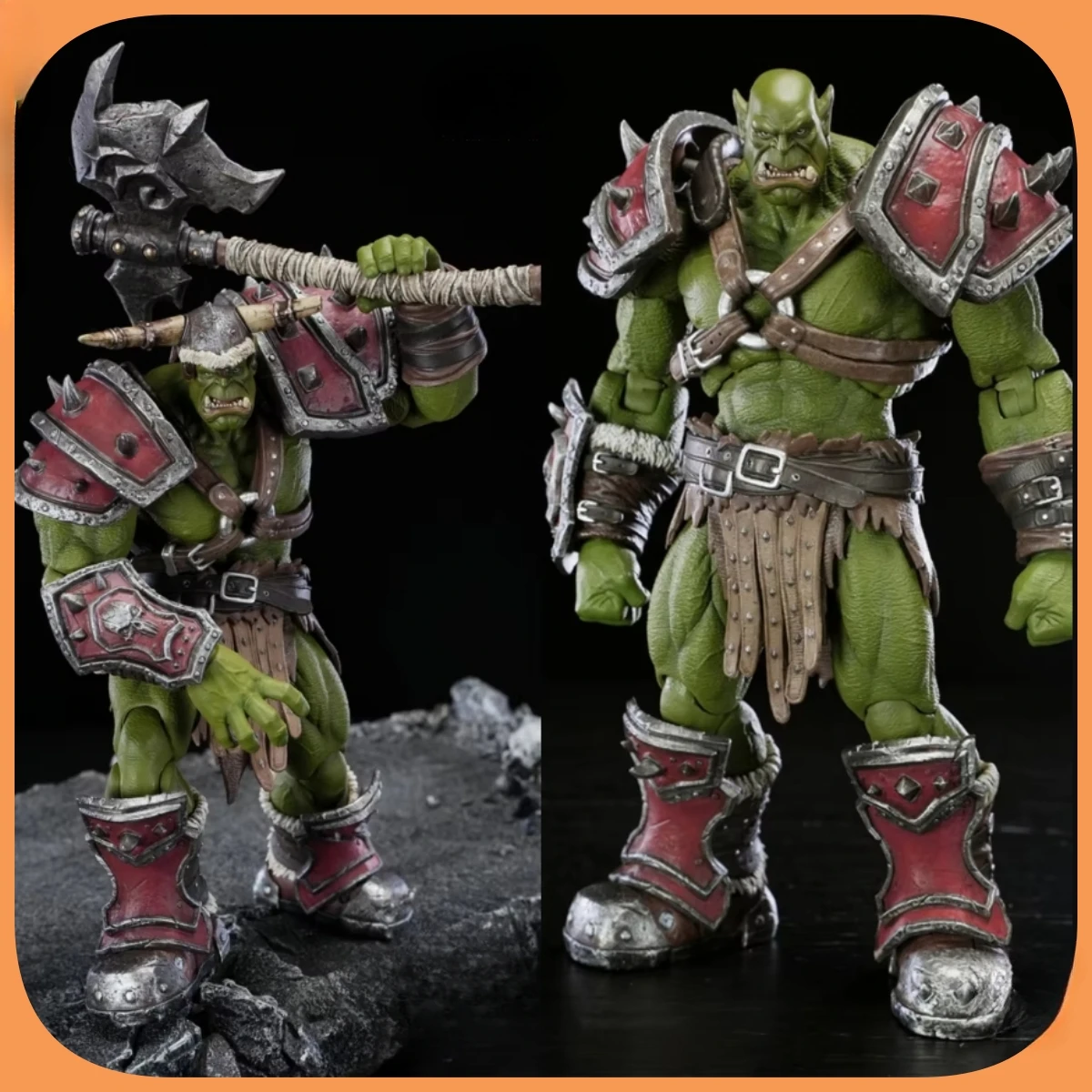 В наличии Совершенно новые оригинальные игрушки MEMORY 3rd Edition 1/12 Orc Mercenary Captain Kargas