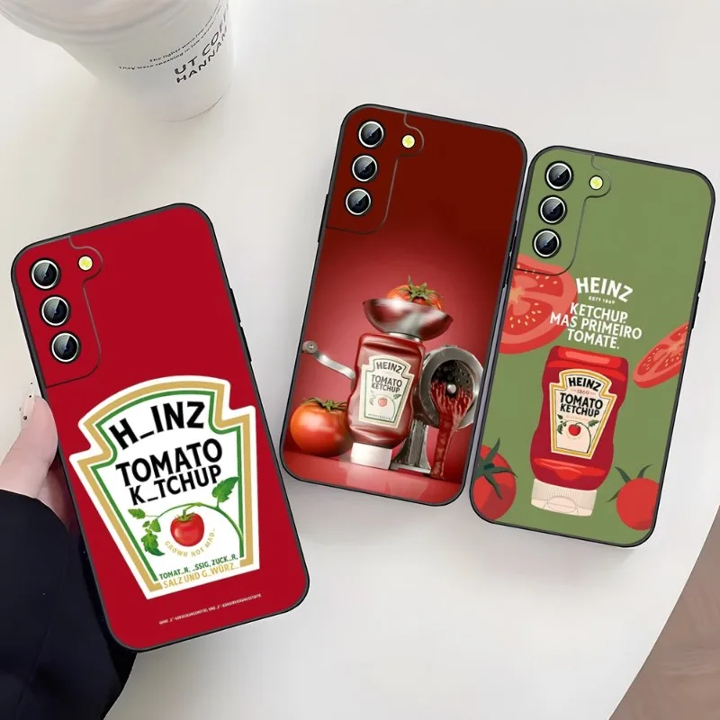 Чехол для телефона с томатным арахисовым маслом Samsung A14 A54 A33 A13 A21 A34 A71 A31 A22 A53 A52 A73 A32