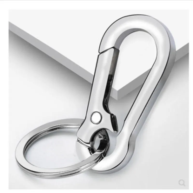 

Steel Buckle D3S Buckle Mini Buckle Simple Spring Camping Portable Gadget Carabiner Keychain Hanging Camping Hiking