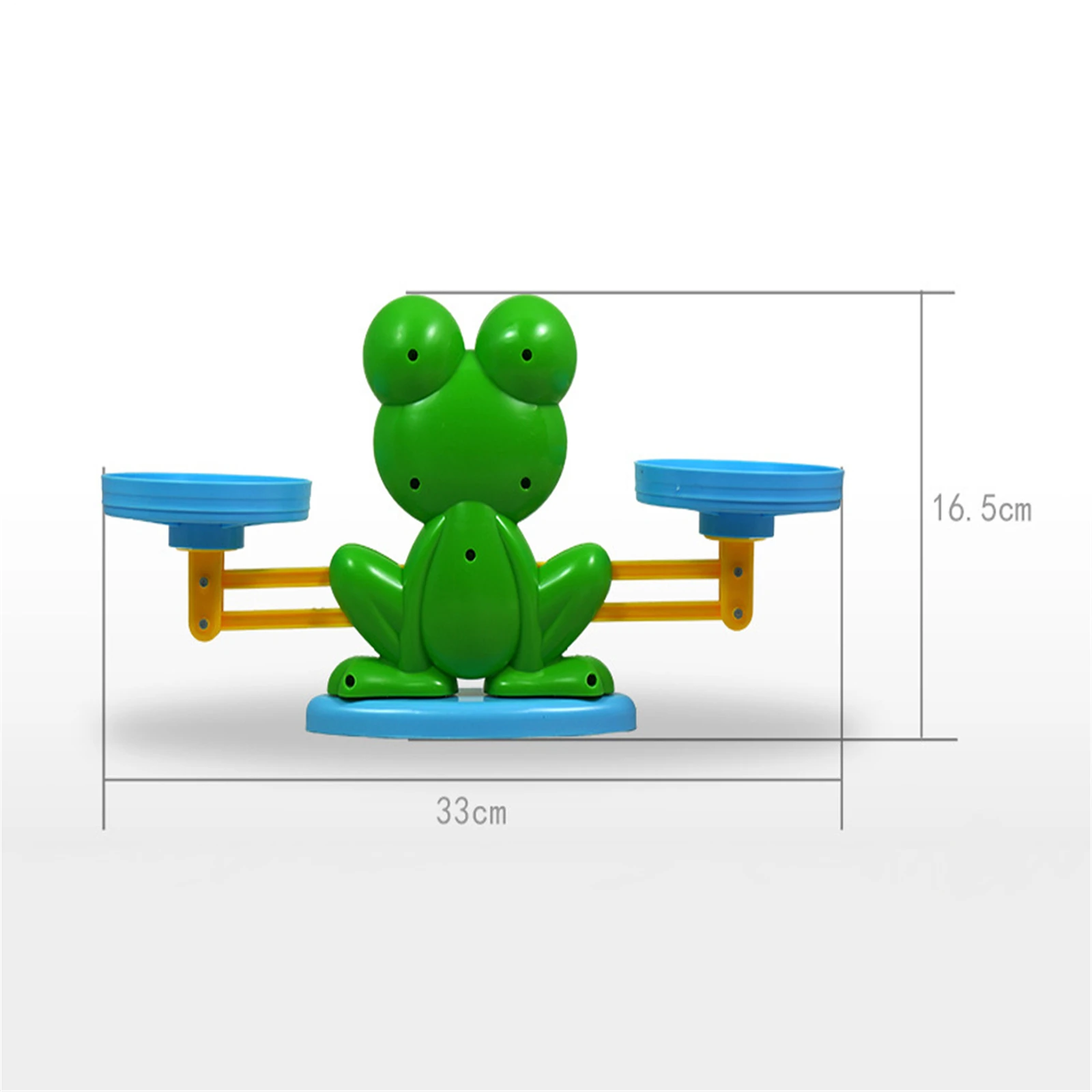 Обучающие игрушки для дошкольного математического обучения в виде лягушек |