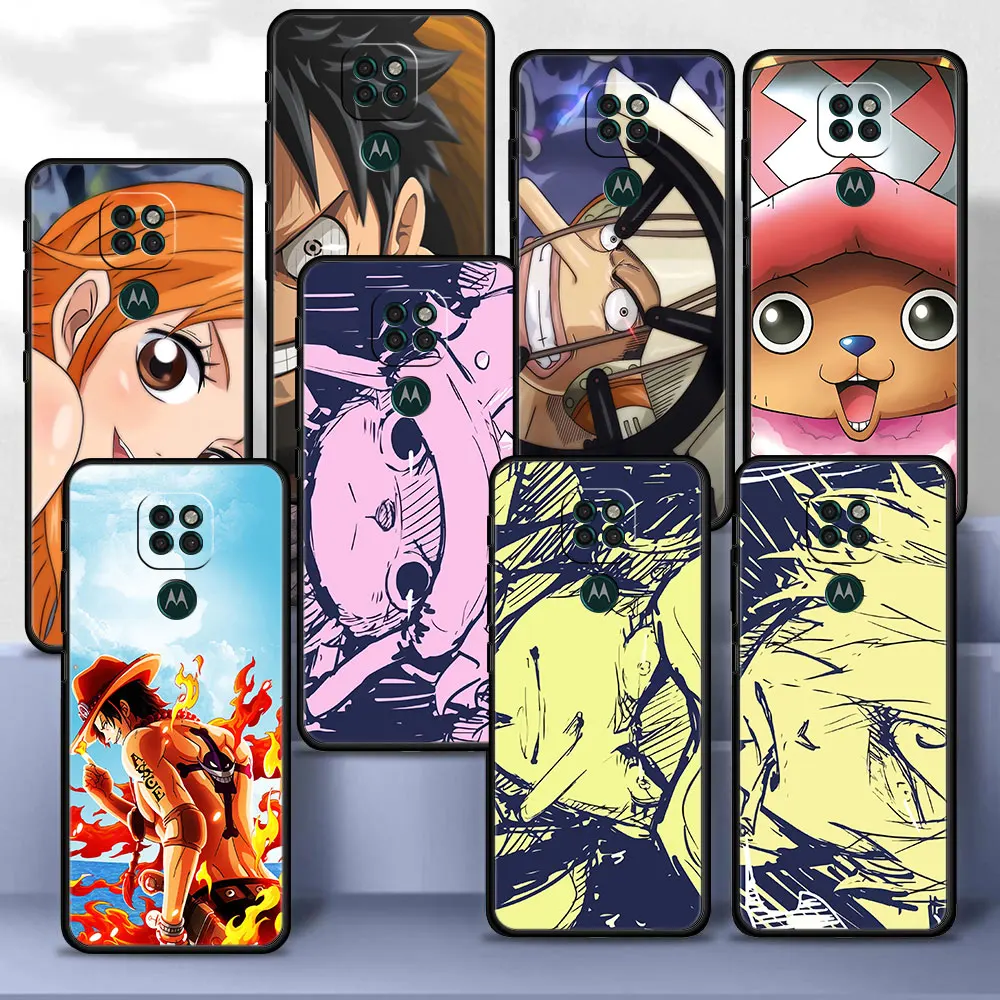 

Case Cover for Motorola Moto G30 G50 G60s G9 G8 One Fusion G Stylus Edge 20 Plus Coque Protection One Piece Trend Brand Anime