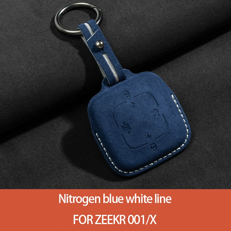 

Для ZEEKR 001 007 009 7X все серии замшевый чехол для ключей с дистанционным управлением, полный защитный чехол, аксессуары д...