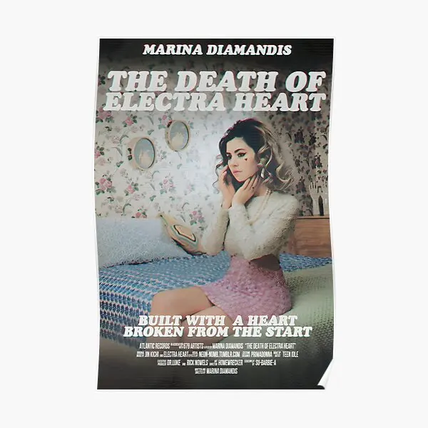 

Marina And The Diamonds Death Of Electra Poster Wall Decoration Modern Art Picture Vintage Print Decor Painting Mural No Frame