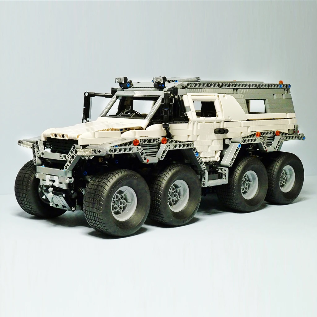 Конструктор Legoins, строительные блоки, пустыня, Сибирский Покоритель, внедорожник с дистанционным управлением, игрушка в подарок для мальчика Конструктор Legoins, строительные блоки, пустыня, Сибирский Покоритель, внедорожник с дистанционным управлением, игрушка в подарок для мальчика