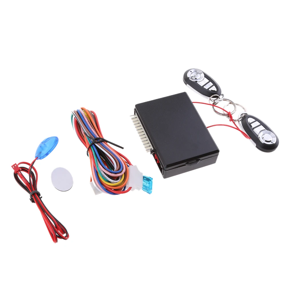 

Universal Car Central Locking Key Remote Control Door Latch Kit