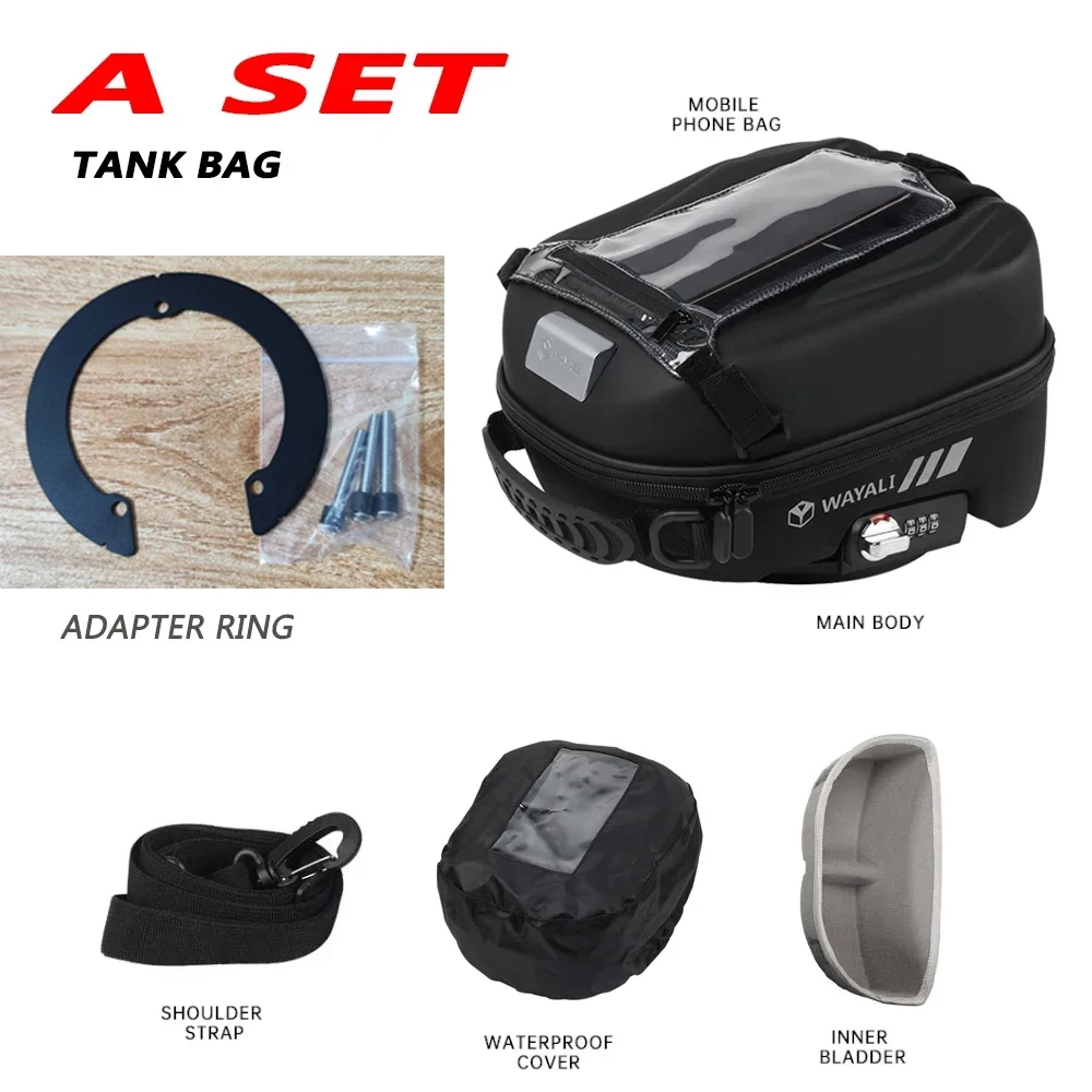 

Сумка для топливного бака мотоцикла VOGE DSX900 DS900X 900DSX DSX 900X с паролем, навигационная упаковка, сумка для хранения 5,5 л