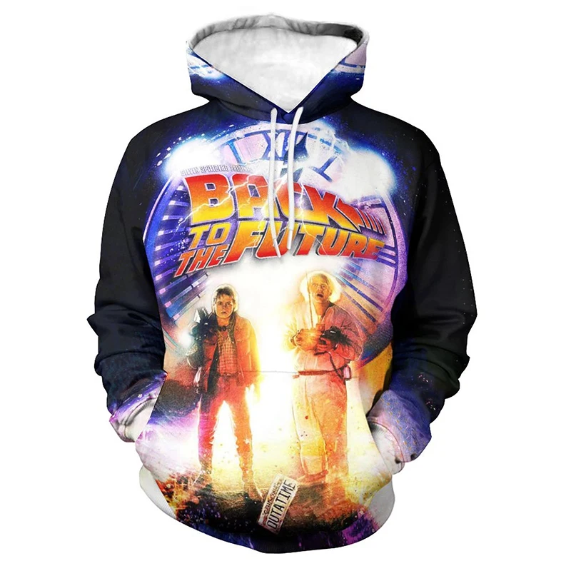 

Back To The Future 3D Print Hoody New Fashion Printed Men Women Children Streetwear Hoodies Harajuku Swearshirts Tops