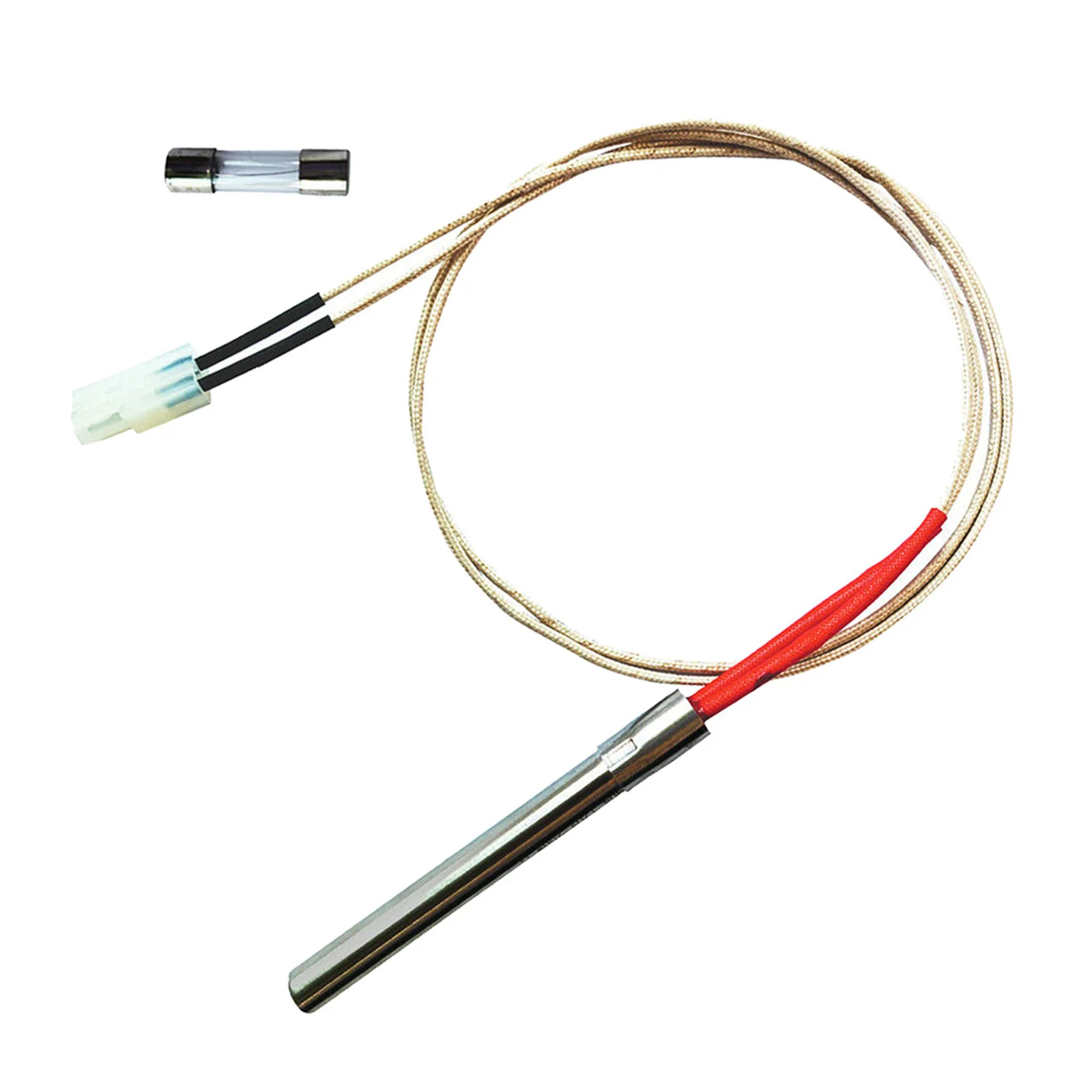 

Lighter Ignition Rod Brand New Silicone White Sleeve Stainless Steel 310S TR 9.5*110 120v 200w L Outdoor Cooking