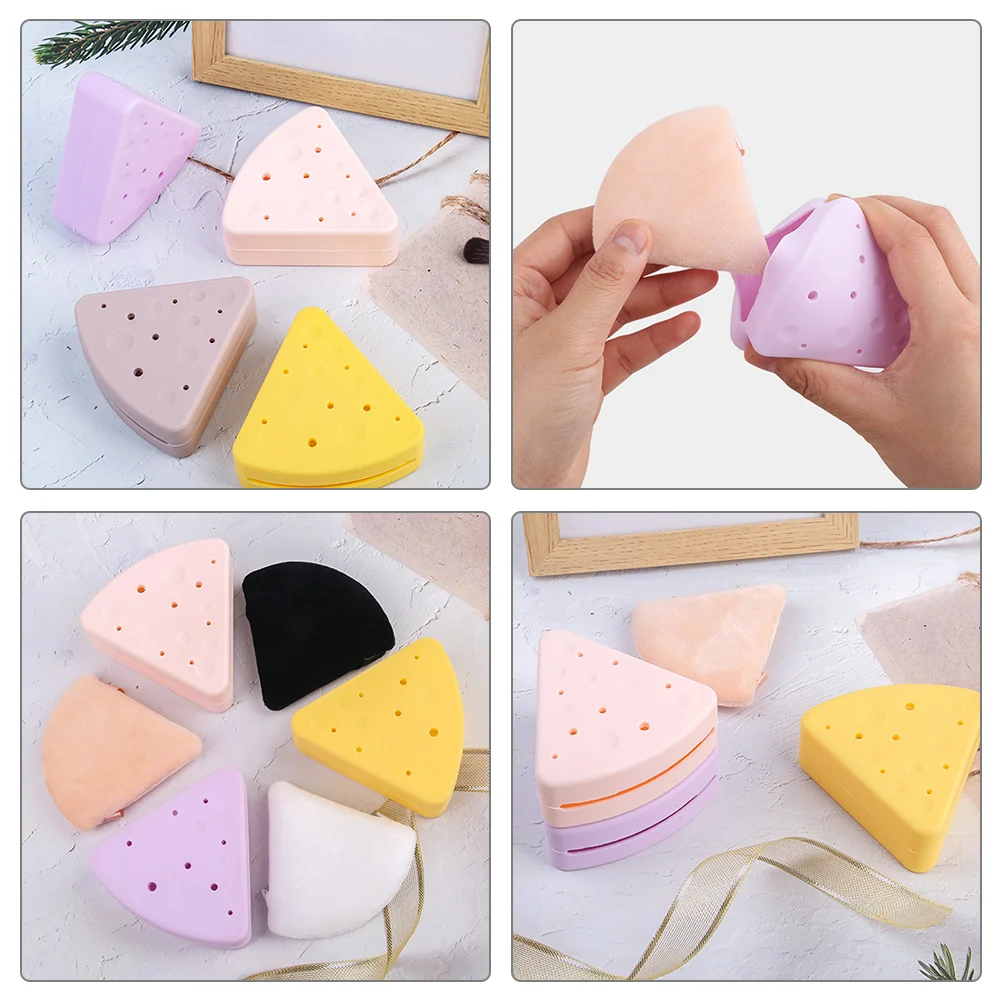 Силиконовые губки для красоты пуховка инструмент хранения держатель макияжа