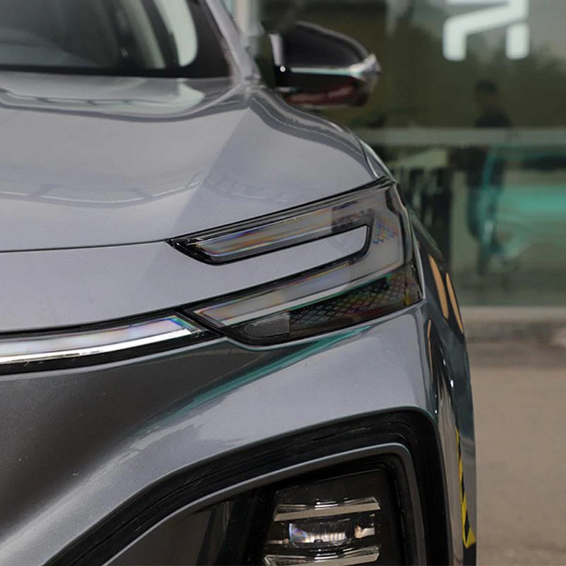 Автомобильные передние фары дымчатый черный цвет наклейка для ремонта от