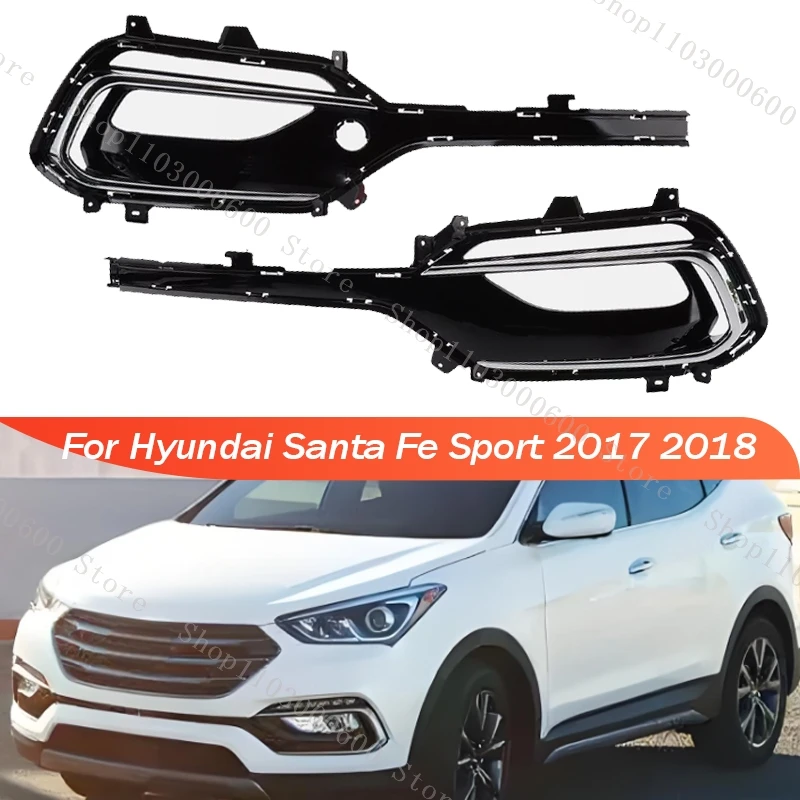 

1 пара, противотуманная лампа для Hyundai Santa Fe Sport 2017-2018