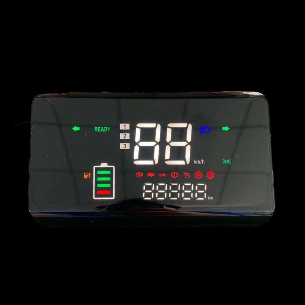 

Black E-Bike Electric Approx 26Cm 48-72V Ebike LCD Display Ebike Display Brand New Durable High-quality Materials