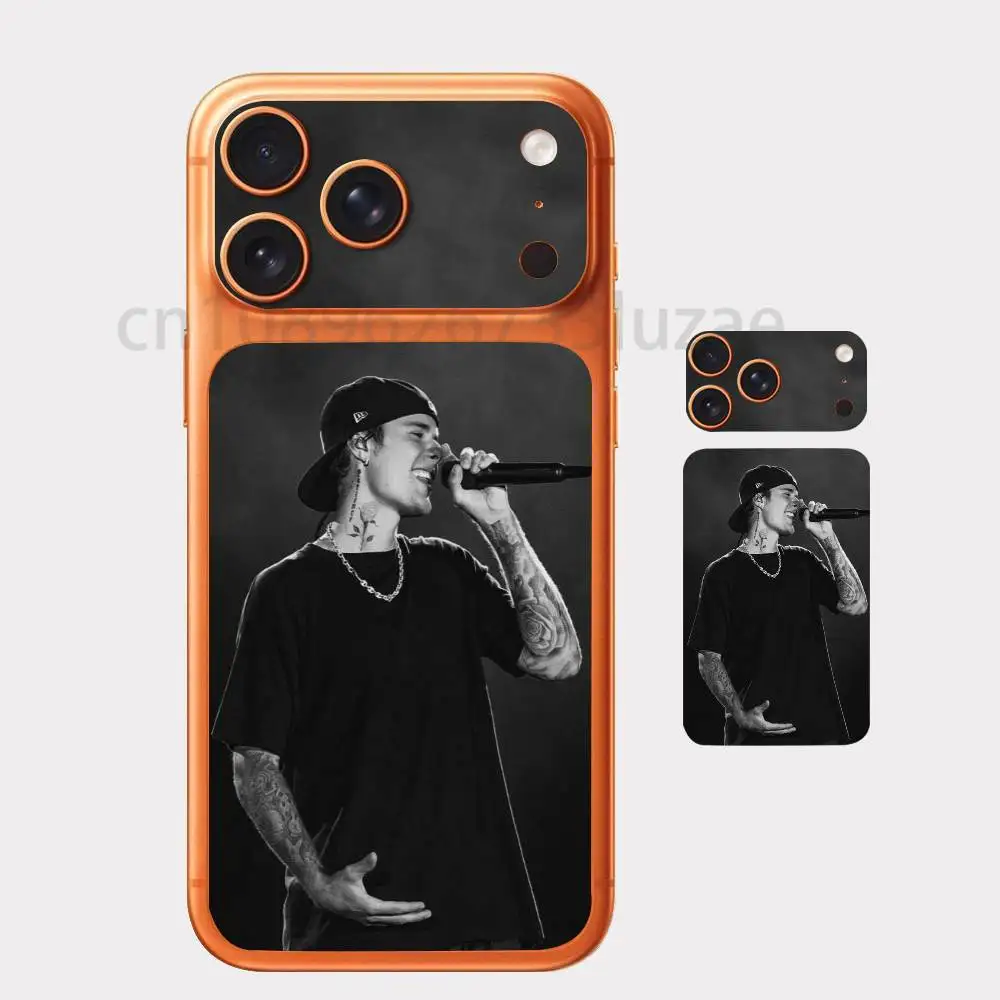 Фото Защитная пленка для задней панели и объектива камеры iPhone 17 Pro/17 Pro Max от Singer USA J-Justin Bieber №5