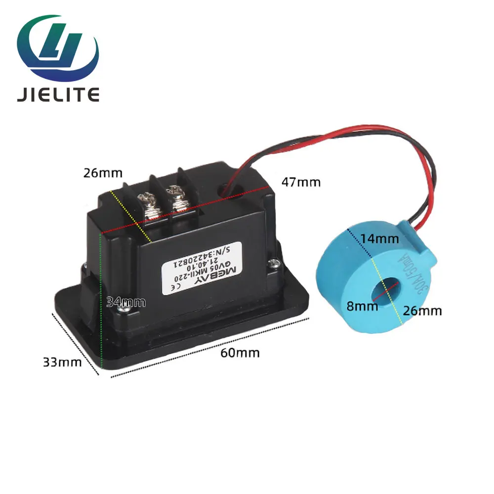 Генератор GV05 5-в-1 с цифровым измерителем напряжения тока времени мощности